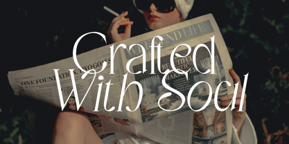 Serinca Font Poster 2