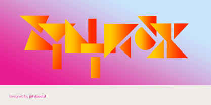 Zyntrax Font Poster 5