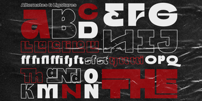 Exulta Font Poster 3