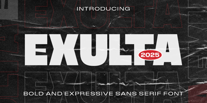 Exulta Font Poster 1