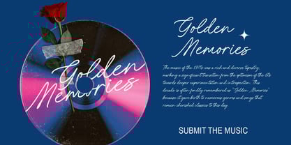 Amely Shine Font Poster 2