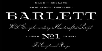 TC Barlett No1 Font Poster 1