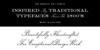 TC Barlett No1 Font Poster 2