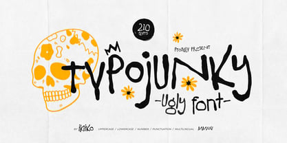 Typojunky Font Poster 1
