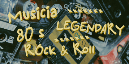 Sunday Scribble Font Poster 2