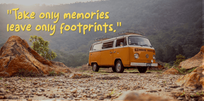 Sunday Scribble Font Poster 4