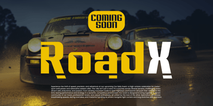 Drivery Enrich Font Poster 7