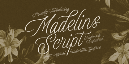 Madelins Font Poster 1