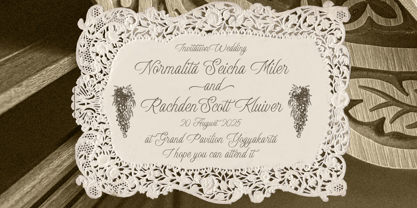 Madelins Font Poster 7