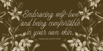 Madelins Font Poster 3