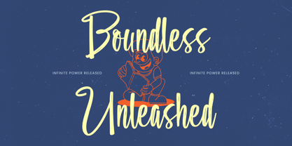 Setalking Font Poster 8