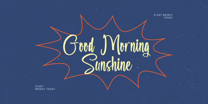 Setalking Font Poster 6