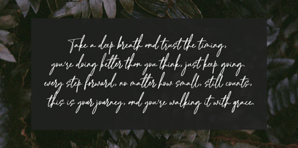 Lumberton Font Poster 5