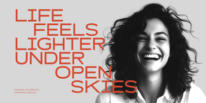 Gemoria Font Poster 4