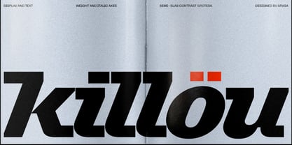 Killou Font Poster 1