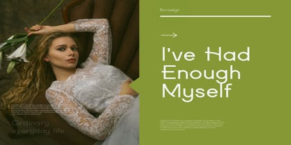 Brraelyn Font Poster 2