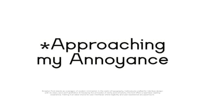 Brraelyn Font Poster 4