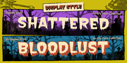 Terrify Font Poster 4