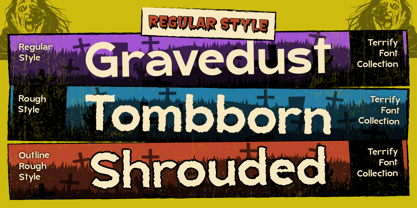 Terrify Font Poster 5