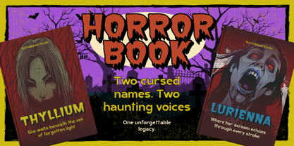 Terrify Font Poster 9