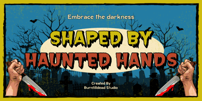 Terrify Font Poster 12