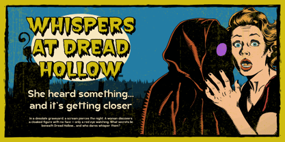 Terrify Font Poster 8