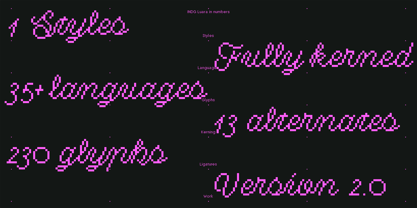 INDG Luara Font Poster 2