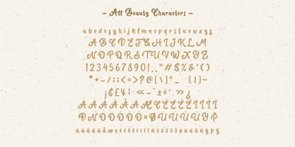 Buttersalt Font Poster 9