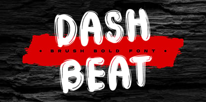 Dashbeat Font Poster 1