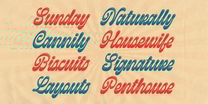 Thiquila Font Poster 5