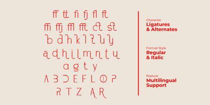 Alsty Zalet Font Poster 10