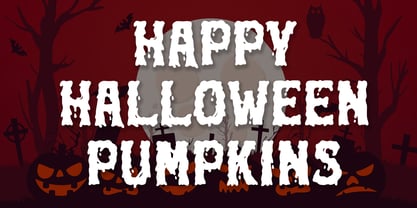 Ghouls Bloods Font Poster 5