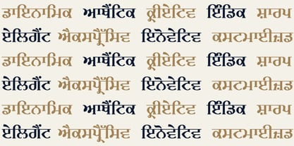 Shree Punjabi 0953 Font Poster 2