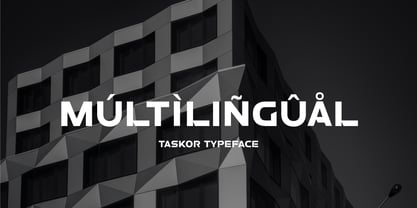 Taskor Font Poster 6