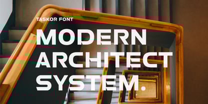 Taskor Font Poster 2