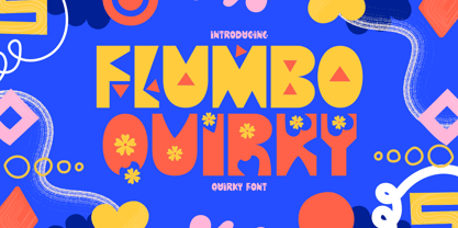 Flumbo Quirky Font Poster 1