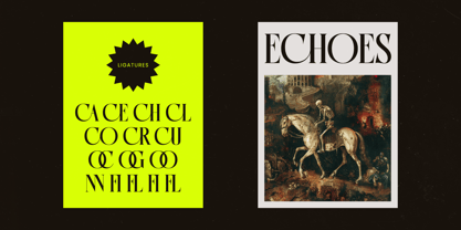 Antique Orchad Font Poster 5
