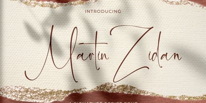 Martin Zidan Font Poster 1