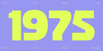 403 FEST Font Poster 4