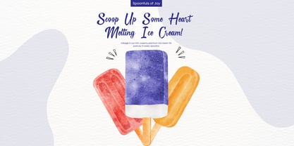 Blislyn Line Font Poster 6