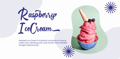 Blislyn Line Font Poster 3