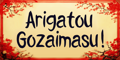 Asian Japanese Font Poster 5