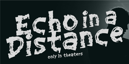 Super Dark Font Poster 2