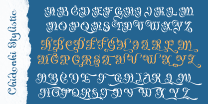 Chidonki Font Poster 8