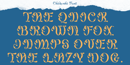 Chidonki Font Poster 6