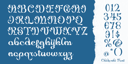 Chidonki Font Poster 4