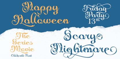 Chidonki Font Poster 2