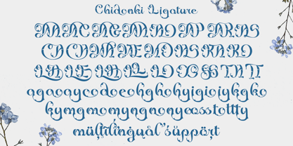 Chidonki Font Poster 9