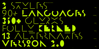 INDG Modus Font Poster 2