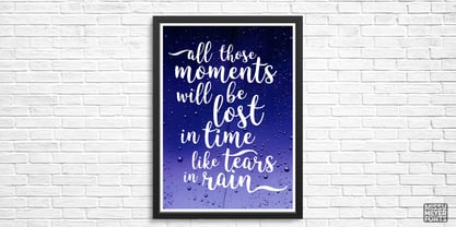 King Basil Font Poster 7